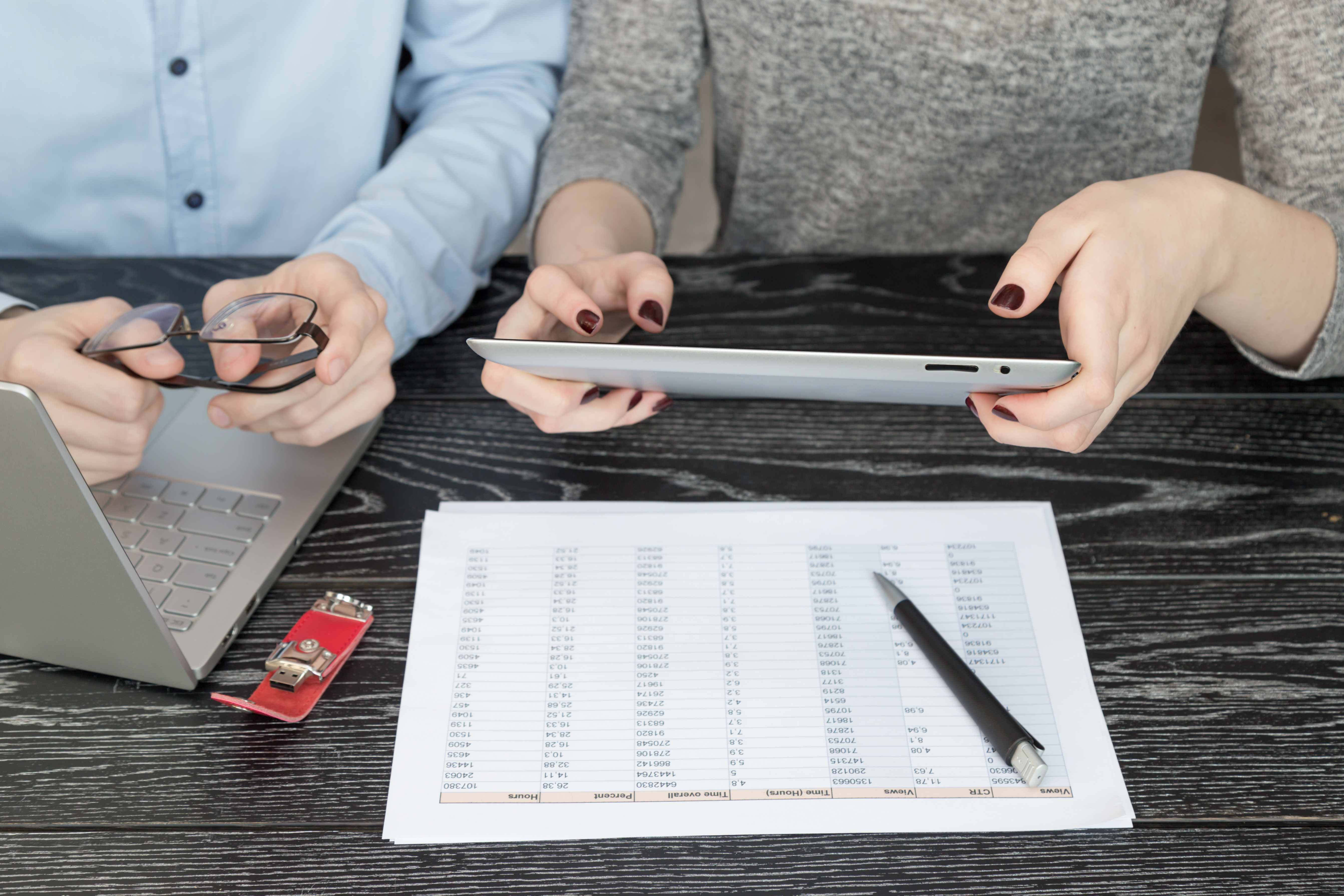 Сравнение расчётного и личного счёта